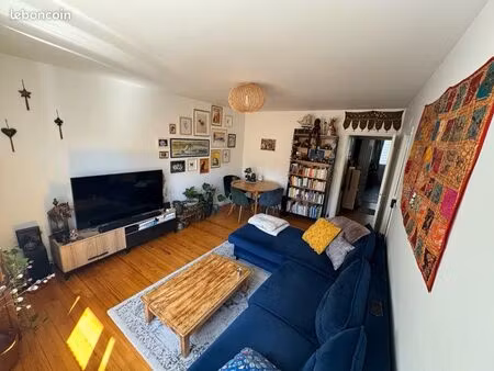 sous-location t3 meublé 63 m² – saint-michel – garage  cave  balcon – septembre à mars
