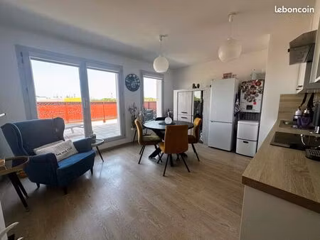 appartement t2 42m2 super lumineux