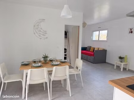 maison 1 chambre meublée et entièrement équipée toutes charges comprises dispo du 01/09/20