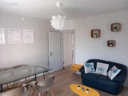loue f3 avec grand jardin priviatif