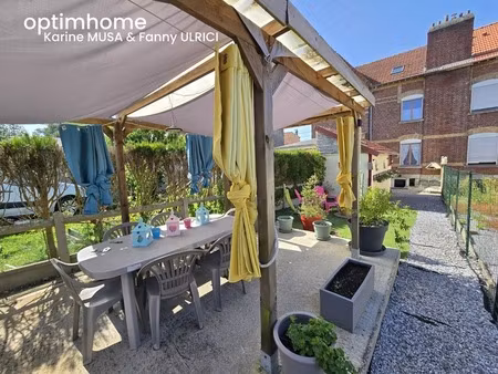hirson (02) - vente maison avec 4 chambres ️️️️  cour et terrain