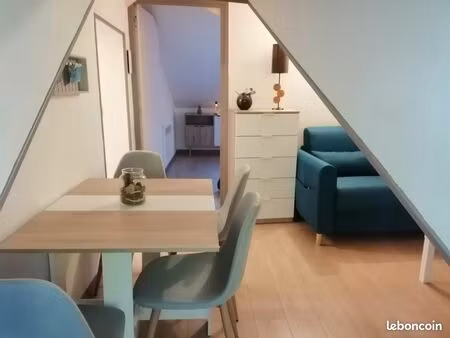 appartement meublé t2 – 42 m² au sol (25 m² habitables) – centre de thiviers
