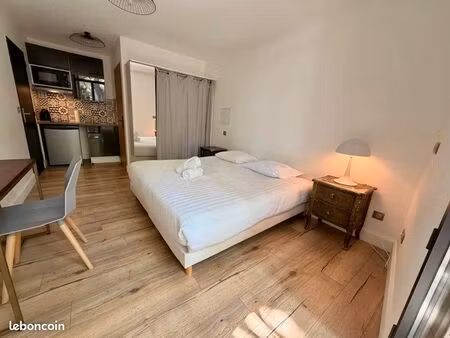 studio meublé 18m² - frontignan centre