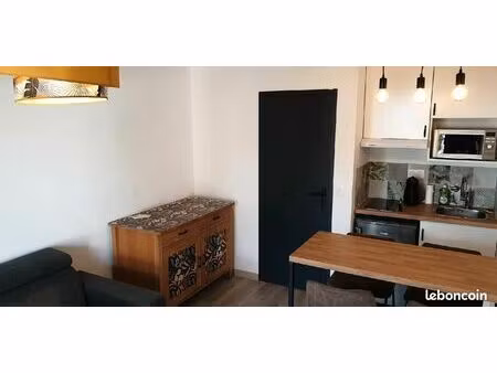 studio cabine avec parking privé au ponant