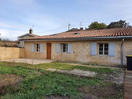 33390-berson bourg ensemble 2 maisons mitoyennes 147m² habitable