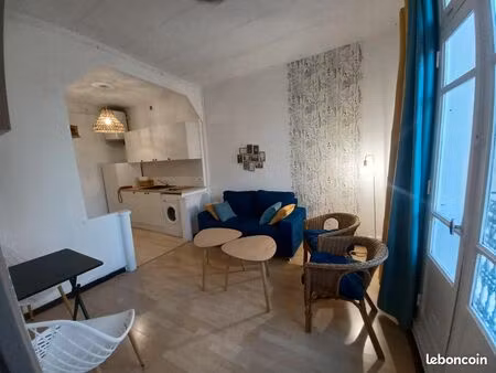 location appartement meublé 30m2 gare/juvénal