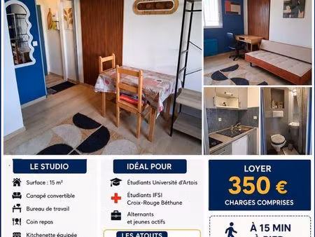 location studios meublé étudiant