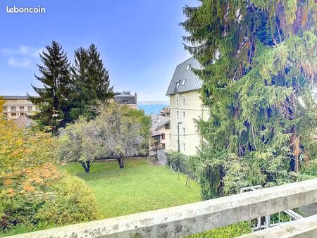 location exceptionnelle: 3 pièces avec jardin proche du débarcadère