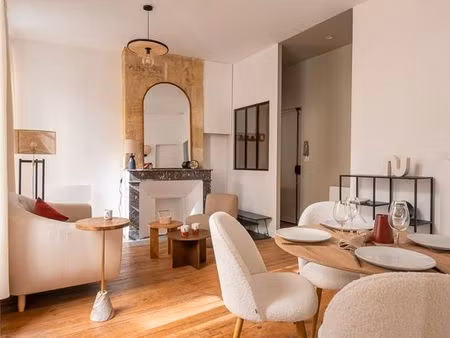 appartement meublé 2 pièces - ultra-centre - rénové