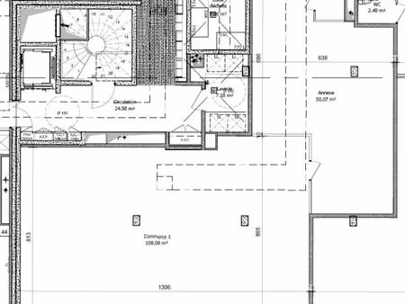 local commercial 158 m²