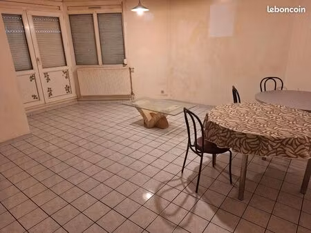 appartement f2 53m2 avec garage(vendu loué meublé)