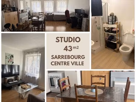 loue grand studio meublé