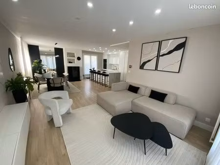 maison individuelle magny  plain-pied avec sous sol complet aménagé  167m2