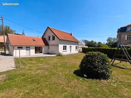 maison individuelle rénovée 150m² à les étangs – jardin & garage double