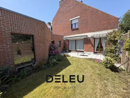 maison semi-individuelle 110m² 3 chambres avec jardin et garage