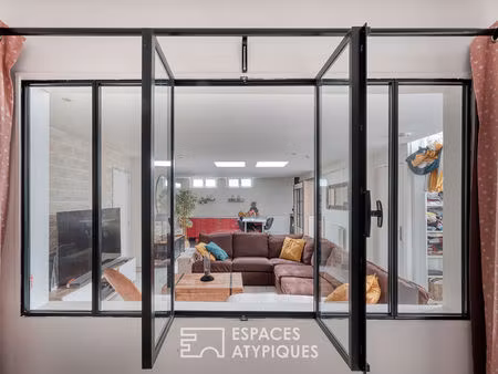 loft avec véranda au hameau de la roche