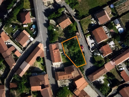 terrain à bâtir - centre ville - 370 m2