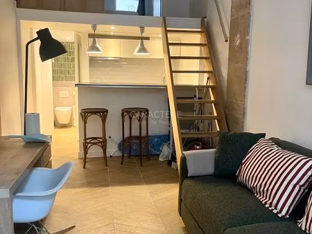 grand duplex meublé - paris 17ème