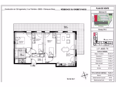 appartement type 4