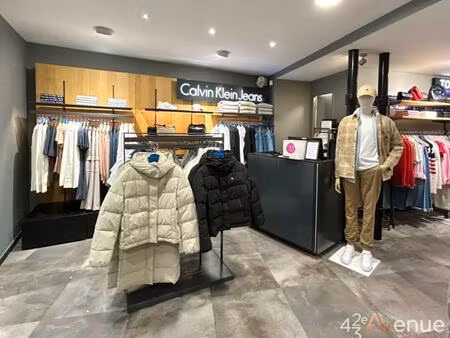 vente commerce saint etienne 42000 70m²