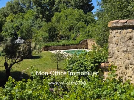 référence : 6798-cch. - bastidon en pierre avec oliveraie et petite vigne