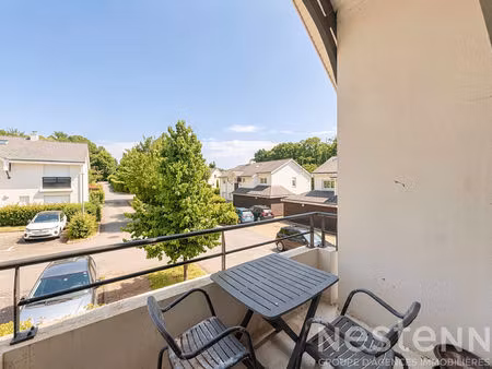 appartement t2  balcon et double stationnement - 34m² - hennebont rive gauche