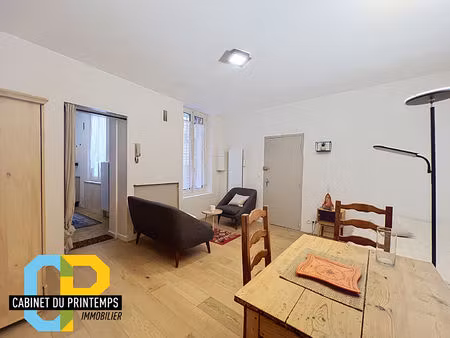 t1 meublé - 28.53m² - rue du printemps