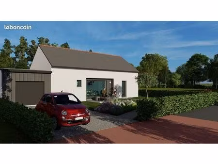 maison 85 m² avec terrain à pluvigner (56)