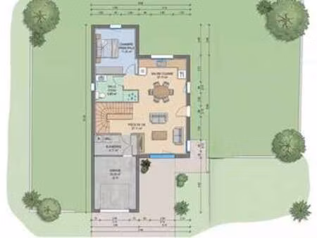 vente maison à saint-aubin-du-cormier (35140) : à vendre / 97m² saint-aubin-du-cormier