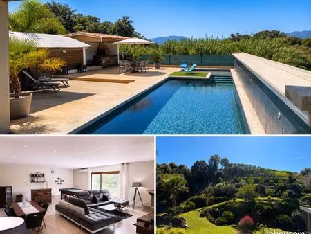 bastelicaccia – maison 165 m² + 3 logements indépendants – piscine – garage 220m²
