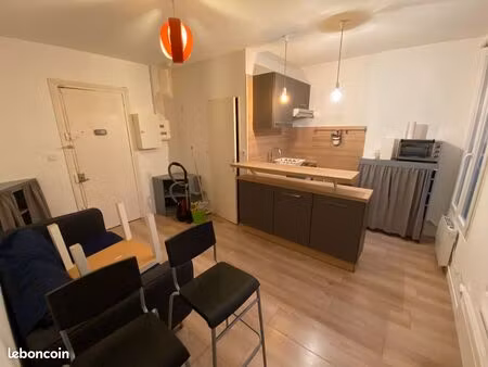 appartement de 2 pièces meublé  calme et lumineux