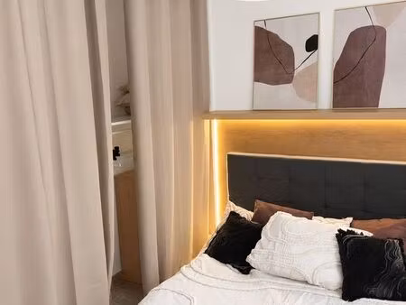t1 bis meublé prêt à vivre 29 m² – chambre séparée – parking privé sécurisé – face univers