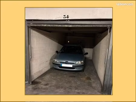 garage (box fermé) - paris 18