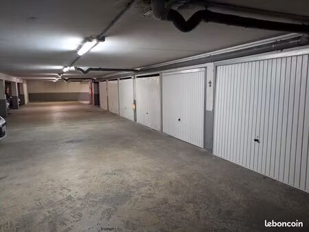 parking boxé en sous-sol