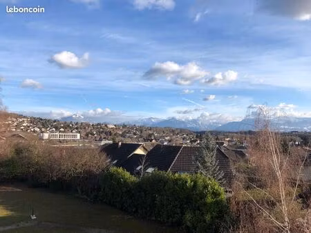 t3 meublé de standing – 79 m² – vue alpes – box fermé – annemasse