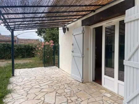 leguevin - village lasserre-pradere grand t3 - 90 m2 avec terrain