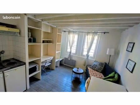 2 pièces meublé 27m2 hyper centre – rue cauchoise