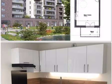 t3 récent 63 m² avec balcon et garage fermé – résidence audace – mulhouse