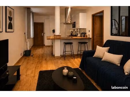 appartement meublé 2 pièces – 49 m² – rue des solitaires  paris 19e