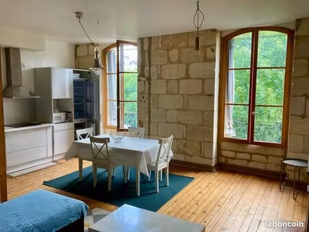 saint michel - t2 bis meublé de 60m2
