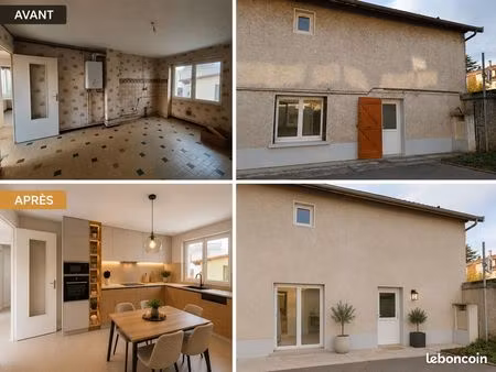 maison de village avec exterieur possibilite deux logements