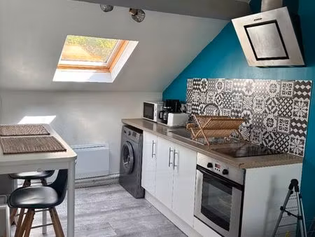 studio meublé 21 m² – dernier étage – tram pont jacob – 470 cc