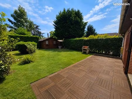 recueil – maison familiale semi-individuelle 110 m² – 4 chambres – garage – jardin exposé 