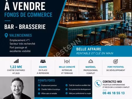 bar  brasserie valenciennes