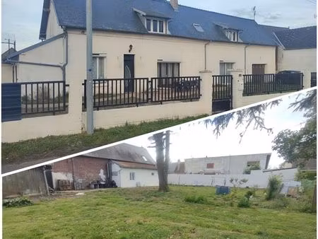 maison 140 m² – 5 pièces – 3 ch – terrain 999 m² – écoles en face – travaux récents