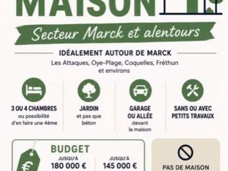 recherche maison à vendre