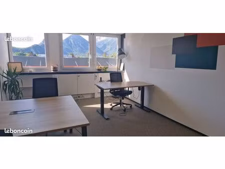 location bureau meublé