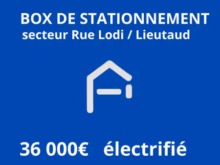 box de stationnement rue perrin solliers