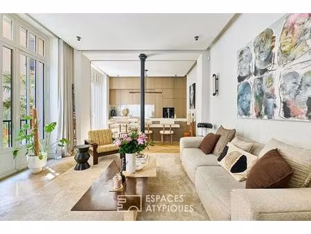 atelier réinventé avec terrasse à goncourt