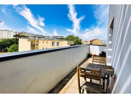 a louer - bel appartement duplex 4 pièces avec balcon et parking colombes (92)